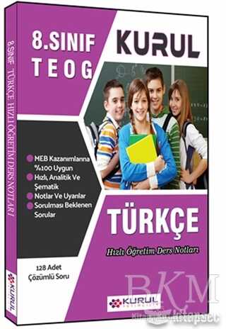 8. Sınıf TEOG Türkçe Hızlı Öğretim Ders Notları