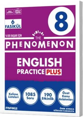Fenomen Yayınları 8.Sınıf The Phenomenonenglısh Practıce Plus 6 Fasikül - 1
