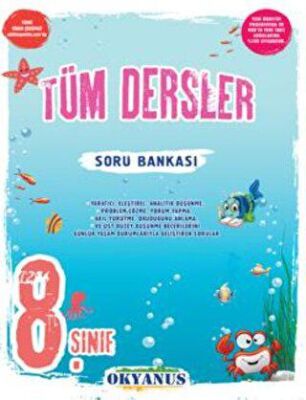 Okyanus Yayınları 8. Sınıf Tüm Dersler Soru Bankası - 1