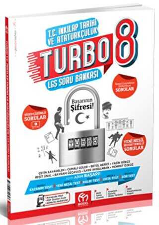 Model Eğitim Yayıncılık 8. Sınıf Turbo T. C. İnkılap Tarihi ve Atatürkçülük LGS Soru Bankası
