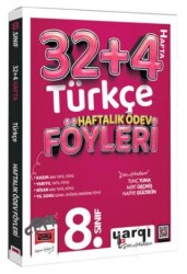 8.Sınıf Türkçe 32+4 Haftalık Ödev Föyleri - Yargı Yayınevi
