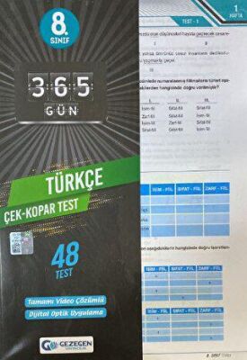 8. Sınıf Türkçe 48 Yaprak Test - 1
