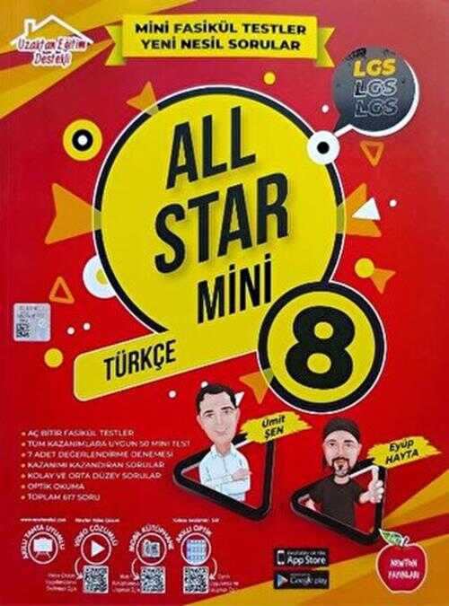 8. Sınıf All Star Mini Türkçe Soru Bankası