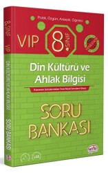8. Sınıf VIP Din Kültürü ve Ahlak Bilgisi Soru Bankası - Editör Yayınevi