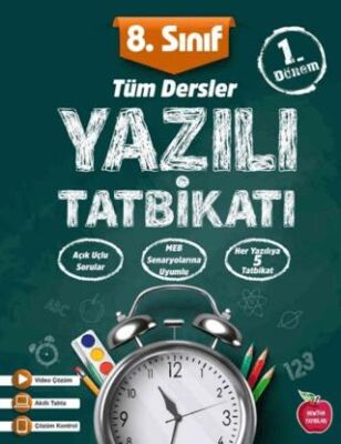 8. Sınıf Yazılı Tatbikatı 1. Dönem Tüm Dersler - 1