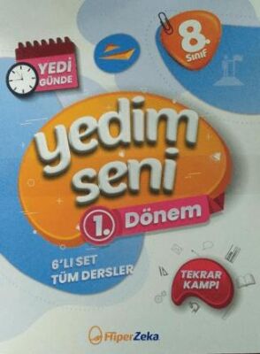 Hiper Zeka Yayınları 8.Sınıf Yedim Seni 1.Dönem Tekrar Kampı Seti - 1