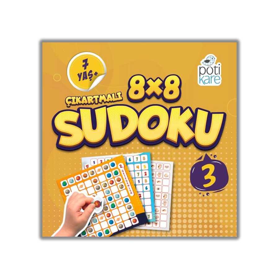 8x8 Çıkartmalı Sudoku 3 - 1