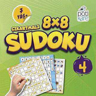8X8 Çıkartmalı Sudoku 7+ 4
