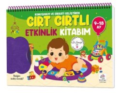 9-18 Ay İlk Cırt Cırtlı - Keçeli Etkinlik Kitabım - Yükselen Zeka Yayınları