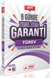 9 Günde Temel Atma Garanti Türev Video Ders Kitabı - Paraf Akademi