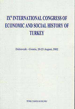 9. International Congress Of Economic and Social History of Turkey
