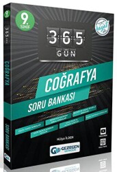9. Sınıf 365 Gün Coğrafya Soru Bankası - Gezegen Yayıncılık