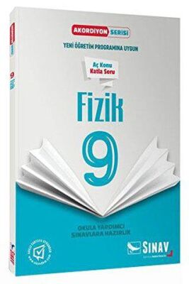 Sınav Yayınları 9. Sınıf Fizik Akordiyon Kitap - 1