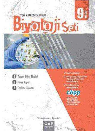 Çap Yayınları 9. Sınıf Anadolu Lisesi Biyoloji Seti - Çap Yayınları