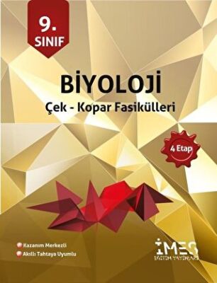 İMES Eğitim Yayınları 9. Sınıf Biyoloji Çek-Kopar Fasikülleri - 1