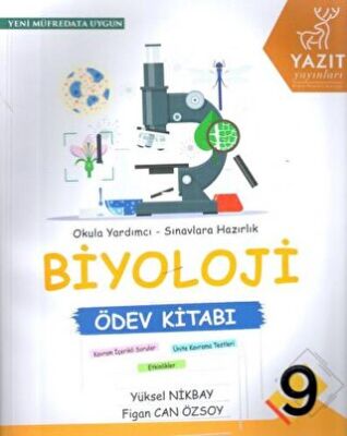 Yazıt 9. Sınıf Biyoloji Ödev Kitabı - 1
