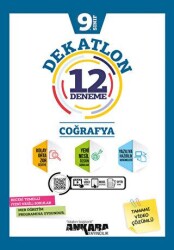 9. Sınıf Coğrafya Dekatlon 12 Deneme - Ankara Yayıncılık