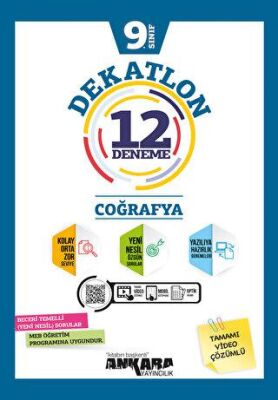 9. Sınıf Coğrafya Dekatlon 12 Deneme - 1