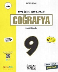 Üçgen Yayıncılık 9. Sınıf Coğrafya Konu Özetli Soru Bankası 2 Fasikül - Üçgen Yayıncılık