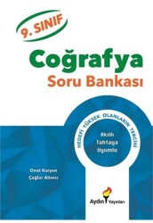 Aydın Yayınları 9. Sınıf Coğrafya Soru Bankası - Aydın Yayınları
