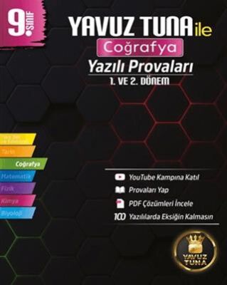 9. Sınıf Coğrafya Yazılı Provaları - 1