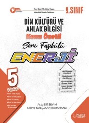 9. Sınıf Enerji Din Kültürü ve Ahlak Bilgisi Konu Özetli Soru Fasikülleri 5 Fasikül - Palme Yayınları