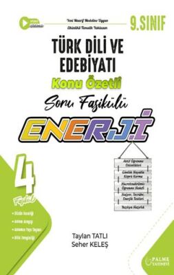 9. Sınıf Enerji Türk Dili ve Edebiyatı Konu Özetli Soru Fasikülleri 4 Fasikül - 1