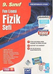 Çap Yayınları 9. Sınıf Fen Lisesi Fizik Seti - Çap Yayınları