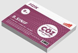 Ünlü Yayınları 9. Sınıf Fizik 8li Çöz Bitir - Getir Testleri - Ünlü Yayınları