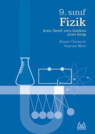 Arkadaş Yayınları 9. Sınıf Fizik Konu Özetli Soru Bankası - Mavi Kitap