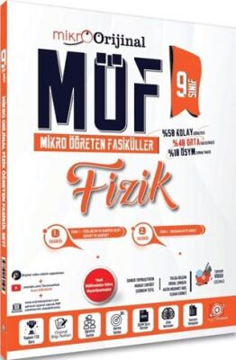 Orijinal Yayınları 9. Sınıf Fizik MÖF Mikro Öğreten Fasiküller - 1