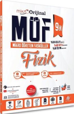 Orijinal Yayınları 9. Sınıf Fizik MÖF Mikro Öğreten Fasiküller - 1