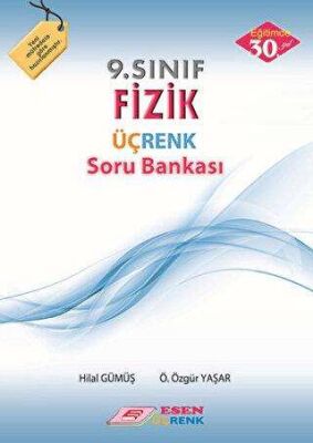 9. Sınıf Fizik Üçrenk Soru Bankası kapağı