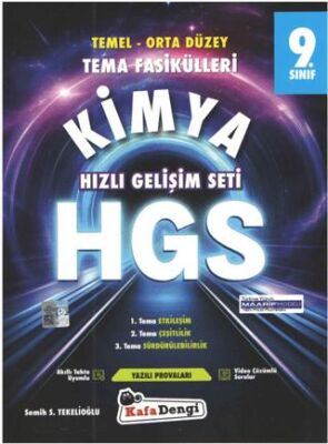 9. Sınıf Kimya HGS Tema Fasikülleri - 1