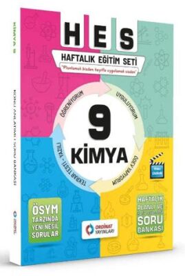 Ordinat Yayınları - Bayilik 9. Sınıf Kimya Set Hes Serisi Ordinat Yayınları - 1