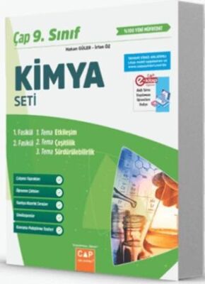 Çap Yayınları 9. Sınıf Kimya Seti - 1