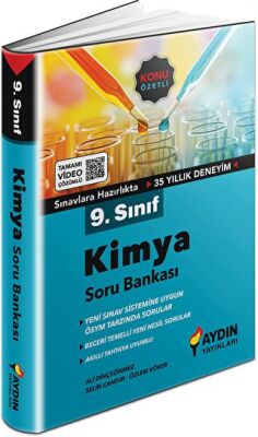 Aydın Yayınları 9. Sınıf Kimya Soru Bankası - 1