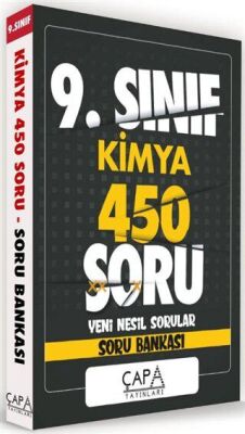 9. Sınıf Kimya 450 Soru Yeni Nesil Sorular - Soru Bankası - 1
