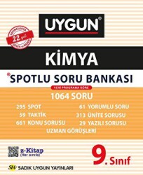 Sadık Uygun Yayınları 9. Sınıf Kimya Spotlu Soru Bankası - Sadık Uygun Yayınları
