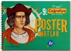 9. Sınıf Maarif Modeli Coğrafya Poster Notları - KR Akademi Yayınları