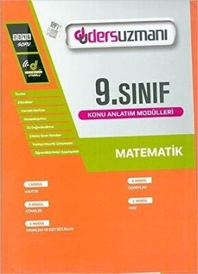 Ders Uzmanı Yayınları 9. Sınıf Matematik Ders Uzmanı Fasükülleri - 1