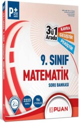 Puan Yayınları Puan Yayınları 9. Sınıf Matematik 3`ü 1 Arada Soru Bankası - Puan Yayınları