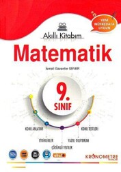 Kronometre Yayınları 2019 9. Sınıf Matematik Akıllı Kitabım - Kronometre Yayınları 
