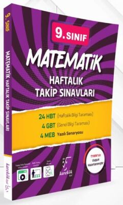 9. Sınıf Matematik Haftalık Takip Sınavları - 1