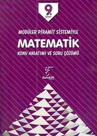 Karekök Yayıncılık 9. Sınıf Matematik Konu Anlatımı ve Soru Çözümü
