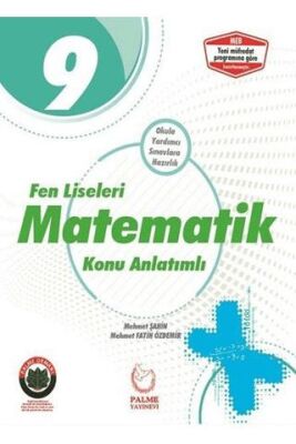 Palme 9. Sınıf Fen Liseleri Matematik Konu Anlatımlı - 1