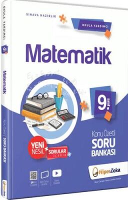 Hiper Zeka Yayınları 9. Sınıf Matematik Konu Özetli Soru Bankası - 1