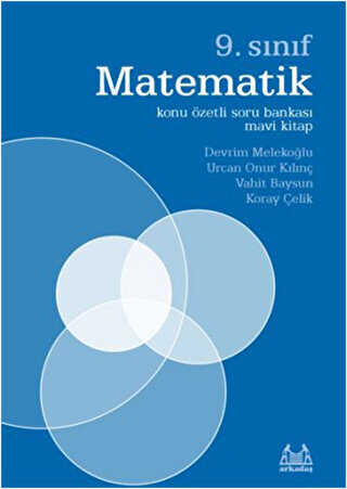 Arkadaş Yayınları 9. Sınıf Matematik Konu Özetli Soru Bankası Mavi Kitap