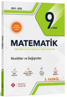 9. Sınıf Matematik Nicelikler Ve Değişimler - 1