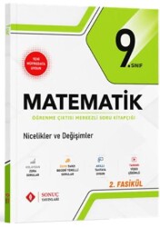 9. Sınıf Matematik Nicelikler Ve Değişimler - Sonuç Yayınları